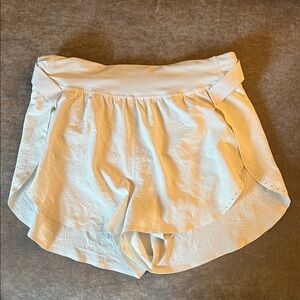 Lululemon Fast and Free High-Rise Classic-Fit Split Short Cream